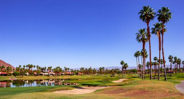 Golf sahası, Palm Springs, California