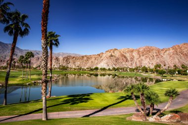 Golf sahası, Palm Springs, California