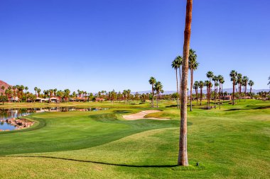 Golf sahası, Palm Springs, California