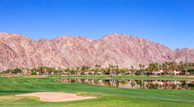 Golf sahası, Palm Springs, California