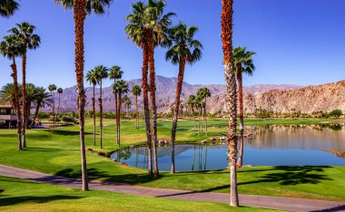 Golf sahası, Palm Springs, California