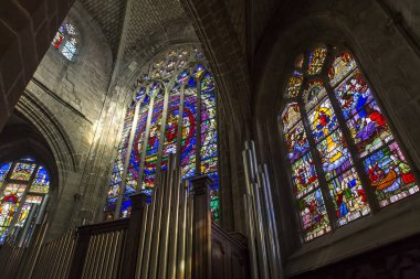 Guerande, Fransa 'daki Saint-Aubin Kilisesi