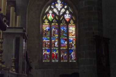 Guerande, Fransa 'daki Saint-Aubin Kilisesi