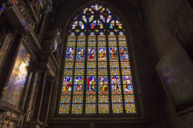 Guerande, Fransa 'daki Saint-Aubin Kilisesi