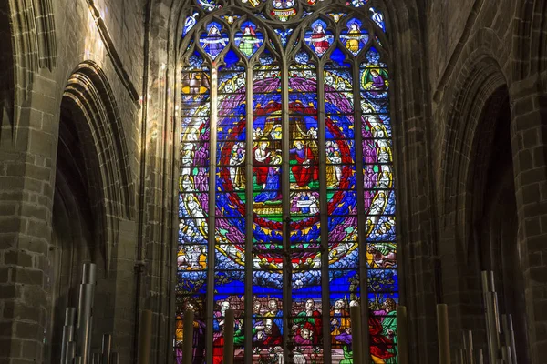 Saint-Aubin church in Guerande, France — Stock Photo, Image