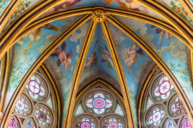 Primatice chapel, Chaalis Manastırı, Chaalis, Fransa