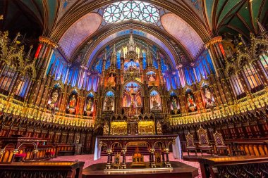 Notre Dame Bazilikası, Montreal, Quebec, Kanada