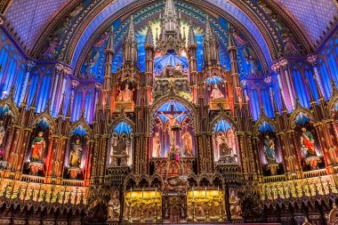 Notre Dame Bazilikası, Montreal, Quebec, Kanada