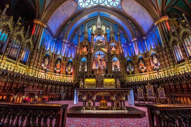 Notre Dame Bazilikası, Montreal, Quebec, Kanada