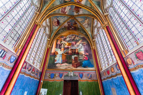 Primatice 教堂，Chaalis 修道院，Chaalis 法国 — 图库照片