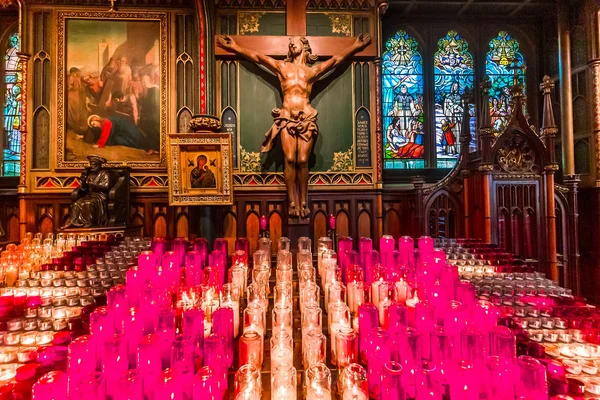 Basilique Notre-Dame, Montréal, Québec, Canada — Photo