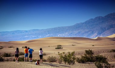 Badwater Havzası, Death Valley, Kaliforniya, ABD