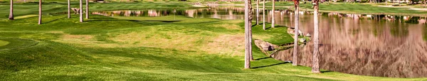 Campo Golfe Greens Fairways Califórnia — Fotografia de Stock