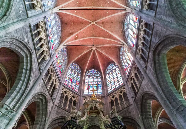 Gent België Juli 2014 Interieurs Schilderijen Details Van Sint Beierse — Stockfoto