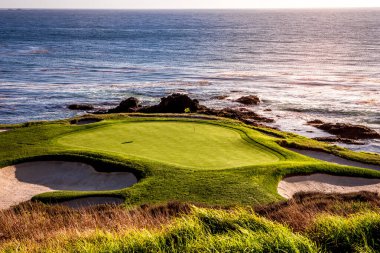Pebble Beach golf sahası, Monterey, Kaliforniya, ABD