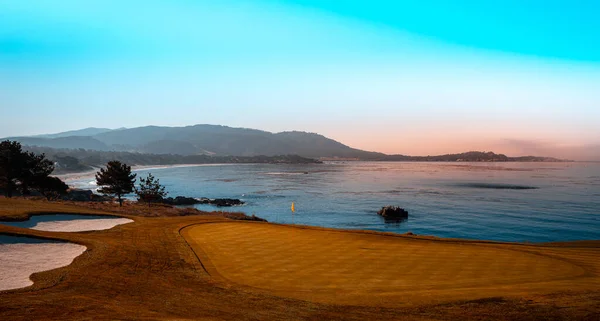 Terrain Golf Pebble Beach Monterey Californie États Unis — Photo