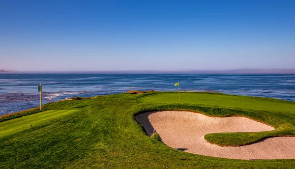 Pebble Beach Golf Course Monterey Californië Verenigde Staten — Stockfoto