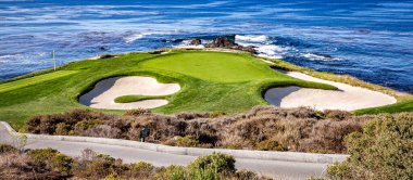 Pebble Beach golf sahası, Monterey, Kaliforniya, ABD
