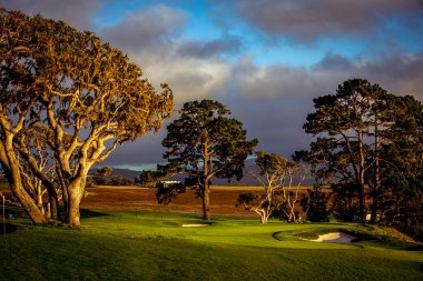 Pebble Beach golf sahası, Monterey, Kaliforniya, ABD