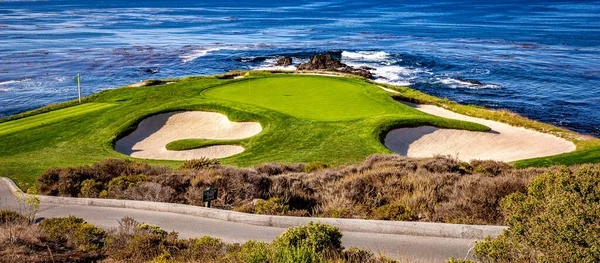 Pebble Beach Golf Course Monterey California Usa — Stock Photo, Image