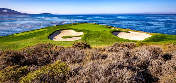 Pebble Beach Golf Course Monterey California Usa — Stock Photo, Image