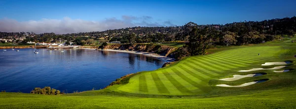 Pebble Beach Golf Course Monterey Kalifornie Usa — Stock fotografie