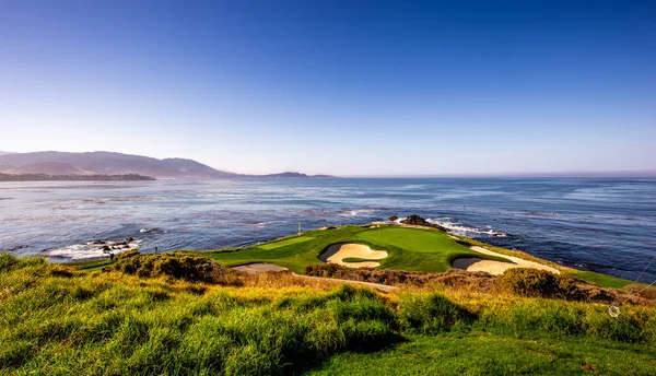 Terrain Golf Pebble Beach Monterey Californie États Unis — Photo