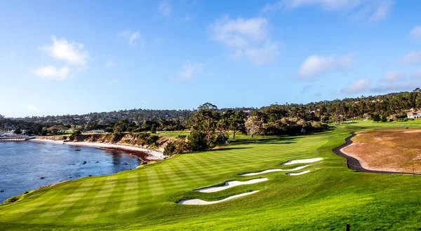 Pebble Beach Golf Course Monterey Kalifornien Usa — Stockfoto