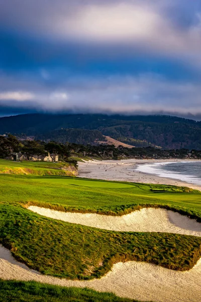 Terrain Golf Pebble Beach Monterey Californie États Unis — Photo