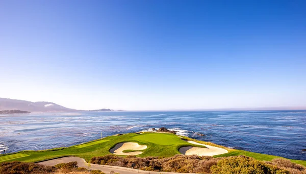 Pebble Beach Golfpálya Monterey California Amerikai Egyesült Államok — Stock Fotó