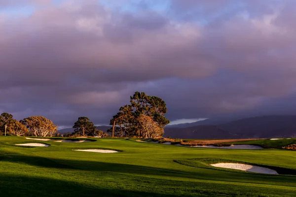 Pebble Beach Golf Course Monterey Kalifornien Usa — Stockfoto