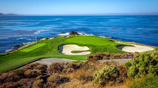 Pebble Beach Golf Course Monterey California Usa — Stock Photo, Image