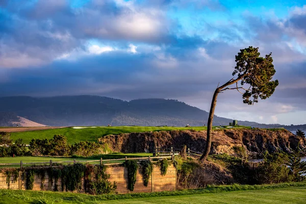 Pebble Beach Golf Course Monterey California Usa — Stock Photo, Image