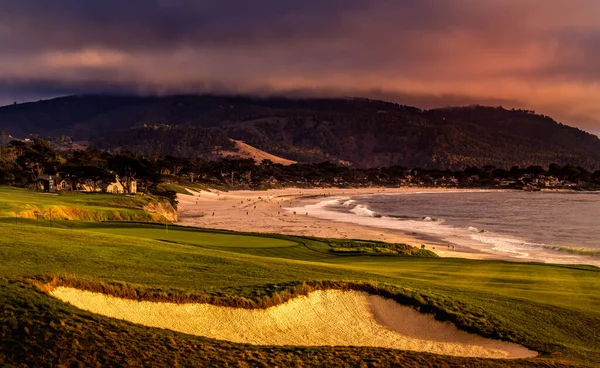 Pebble Beach Golf Course Monterey California Usa — Stock Photo, Image