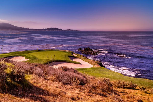 Pebble Beach Golf Course Monterey California Usa — Stock Photo, Image