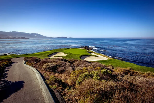 Terrain Golf Pebble Beach Monterey Californie États Unis — Photo