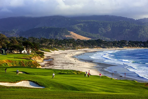 Pebble Beach golf sahası, Monterey, Kaliforniya, ABD