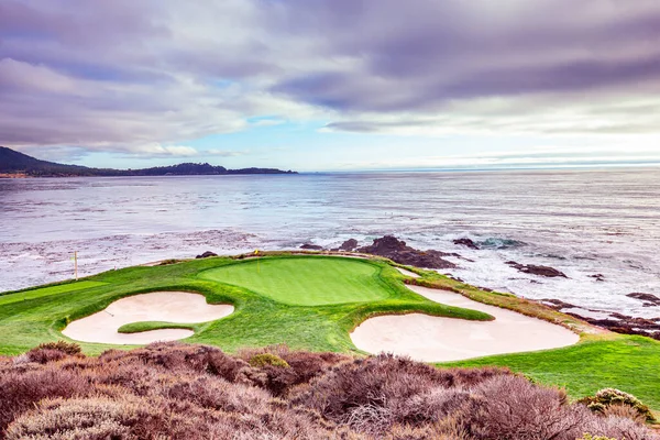 Campo Golfe Pebble Beach Monterey Califórnia Eua — Fotografia de Stock