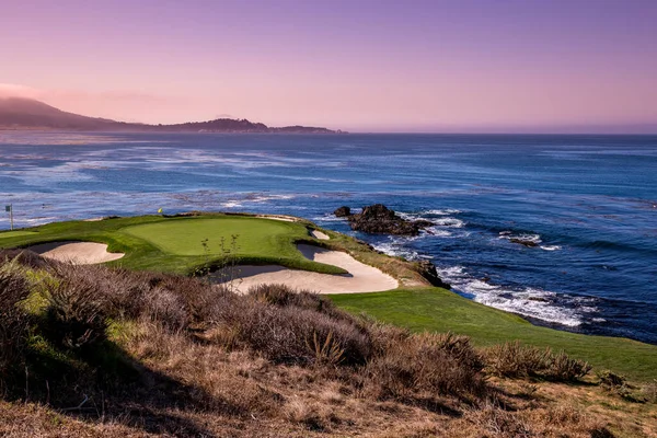 Campo Golfe Pebble Beach Monterey Califórnia Eua — Fotografia de Stock