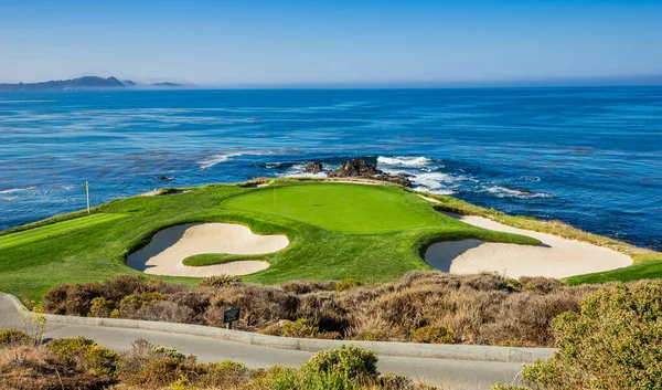 Pebble Beach Golfpálya Monterey California Amerikai Egyesült Államok — Stock Fotó