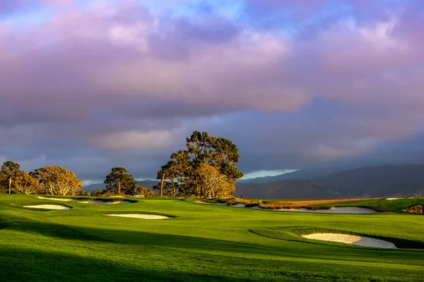 Pebble Beach Golf Course Monterey Kalifornie Usa — Stock fotografie