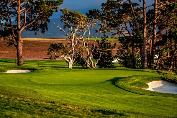 Pebble Beach Golf Course Monterey Kalifornien Usa — Stockfoto