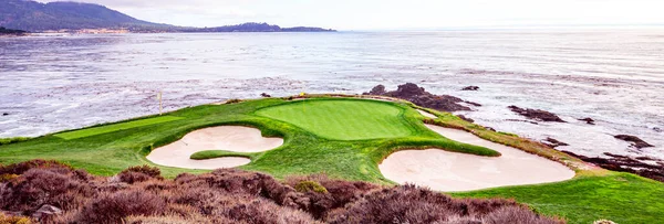 Terrain Golf Pebble Beach Monterey Californie États Unis — Photo