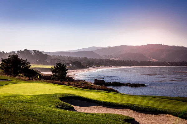 Terrain Golf Pebble Beach Monterey Californie États Unis — Photo