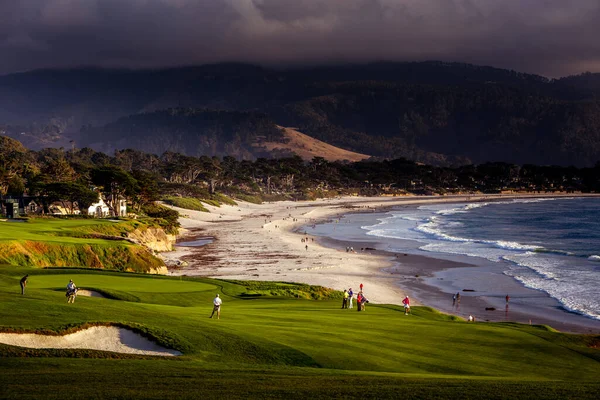 Campo Golf Pebble Beach Monterey California Stati Uniti — Foto Stock