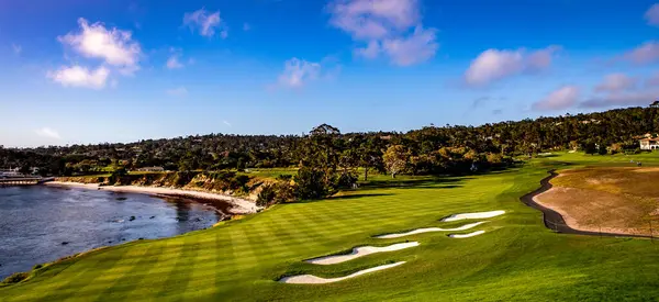 Campo Golf Pebble Beach Monterey California —  Fotos de Stock