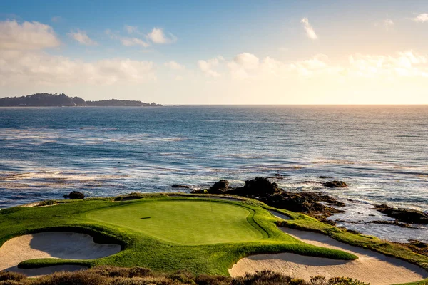 Pebble Beach Golf Course Monterey California Usa — Stock Photo, Image