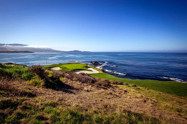 Campo Golfe Pebble Beach Monterey Califórnia Eua — Fotografia de Stock