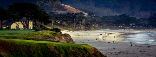 Pebble Beach Golf Course Monterey Californië Verenigde Staten — Stockfoto