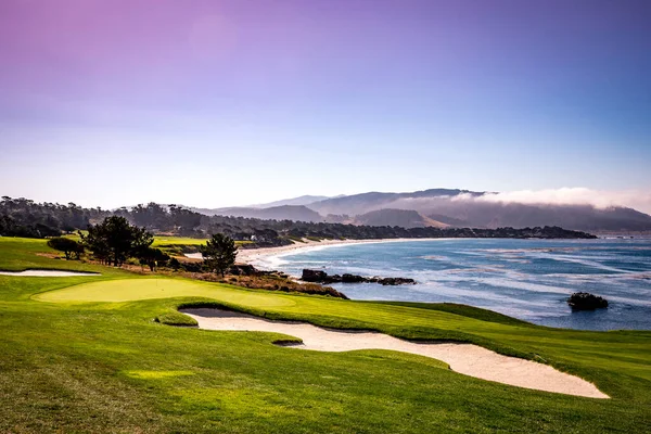 Campo Golfe Pebble Beach Monterey Califórnia Eua — Fotografia de Stock